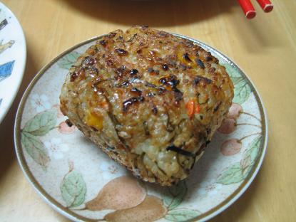 松茸入りおにぎり