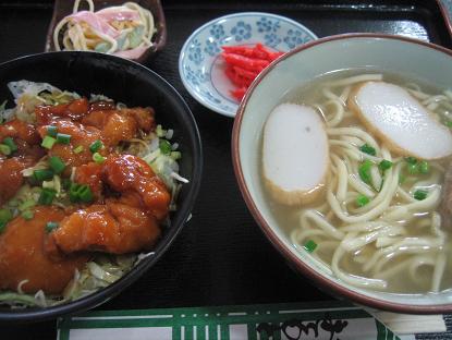日替わりそばセット