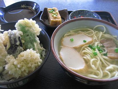 日替わりそばセット