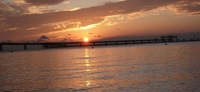 昨日の夕日 2011/02/05 18:17:39