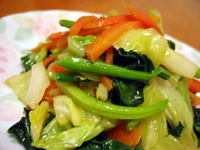 野菜炒め 2007/03/19 09:28:16