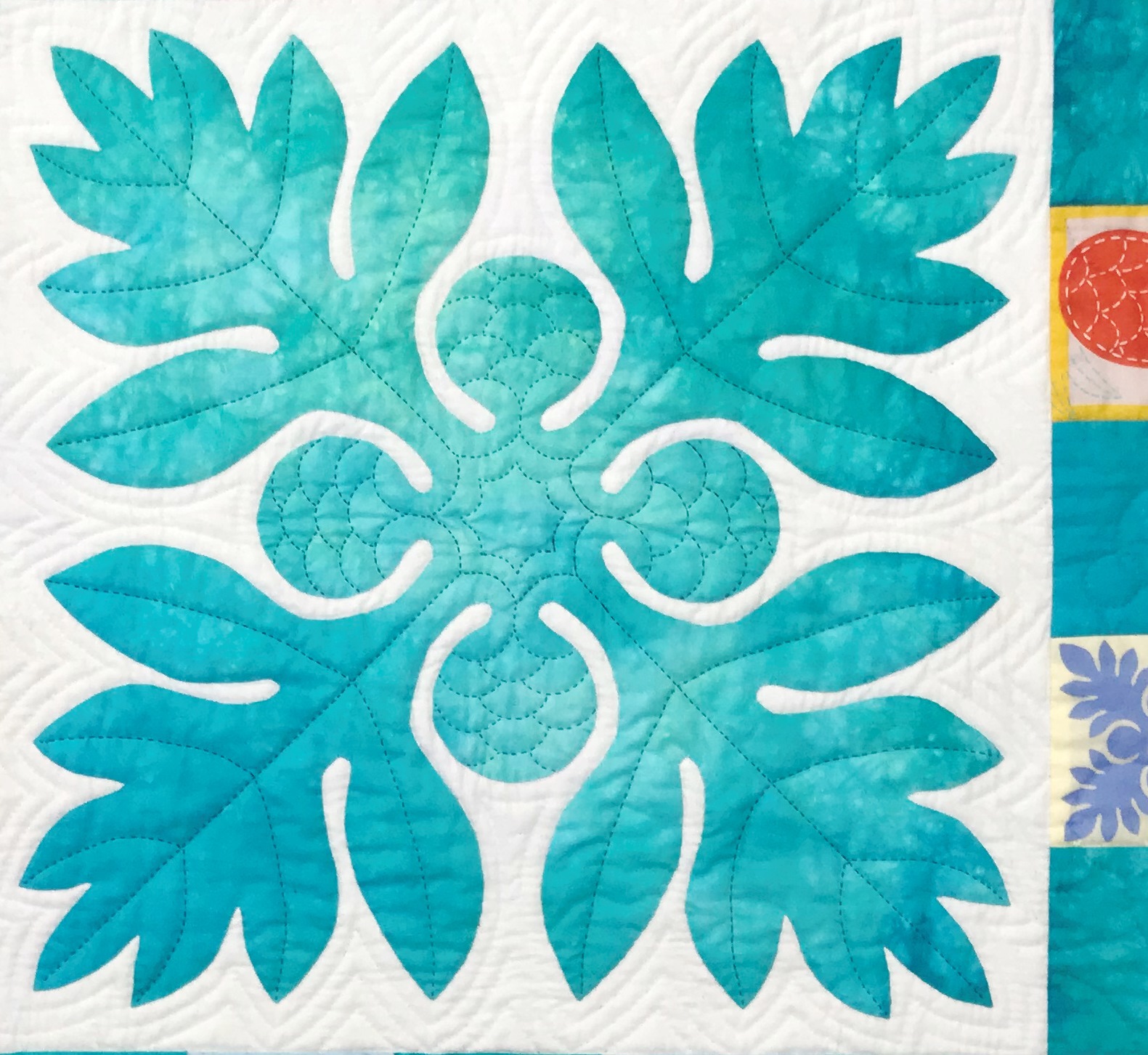 パンの木の ベビーキルト 完成 沖縄のパッチワーク教室 Quilt Alice