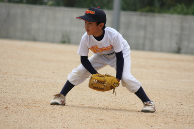練習試合　白川ヒリューズ・保栄茂少年野球戦