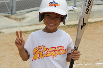 練習試合　白川ヒリューズ・保栄茂少年野球戦