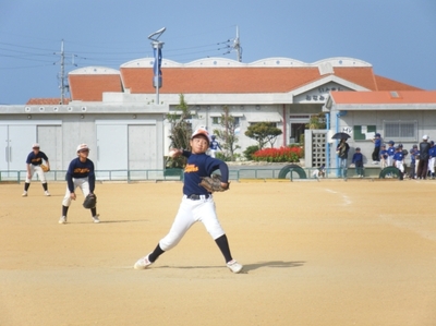 練習試合　糸満ゴールド・パークタウン少年野球戦