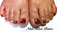 FOOT秋ネイル 2018/09/20 14:58:39