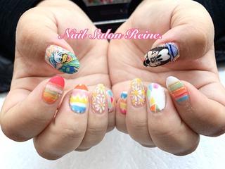 キャラクターネイル Nail Salon Reine