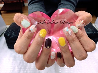 秋冬ネイル Nail Salon Reine