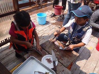 自給自足　ちびっ子たちの釣り紀行　　パートⅡ（自給編）