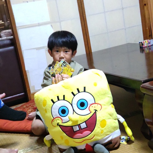 孫ちゃん　７歳お誕生会でした