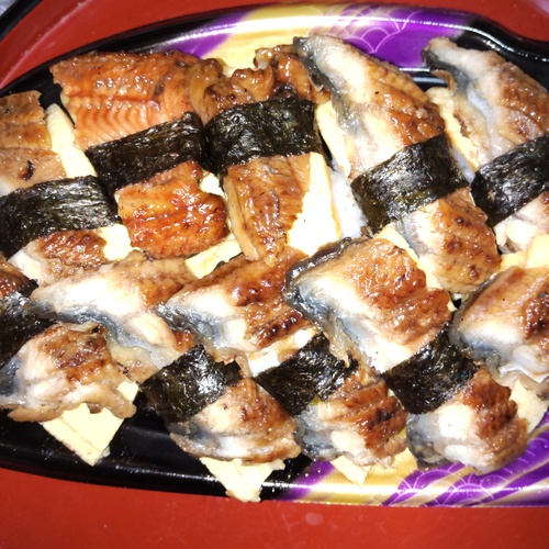 今日は「土用丑の日」うなタマ握り鮨