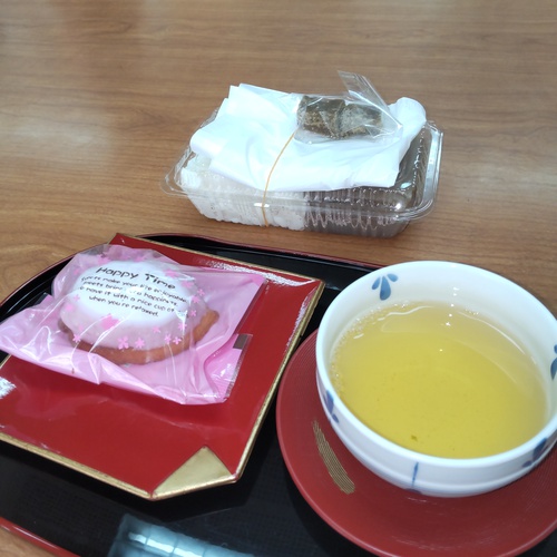ボランティア　お疲れ様会（お茶会）でした