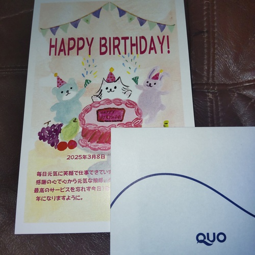 卒園式＆　誕生日