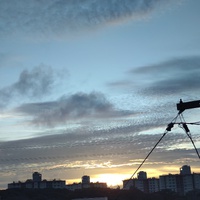 今日の夕陽