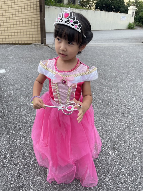 孫ちゃん　保育園で　お楽しみ　ハロウィン　