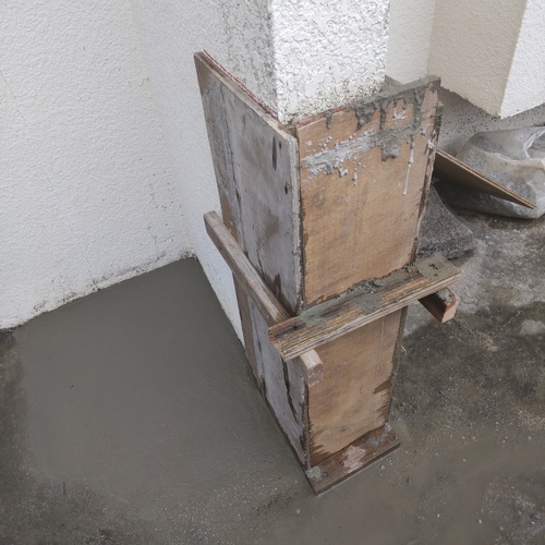 ２階北側ベランダ防水工事