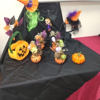 ハロウィン　ミニディスプレイ　しました 2023/10/18 09:58:31