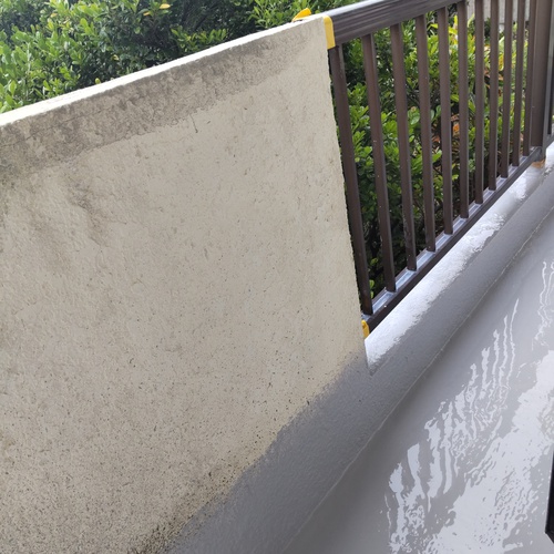 ２階北側ベランダ防水工事