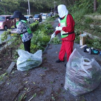 道路の草刈ボランティア　スタート 2024/10/25 09:52:56