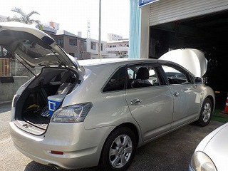 Dash 今日はトヨタ マークxジオ