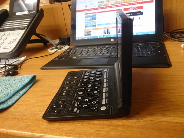 愛用している電子辞書「Canon wordtank V923」