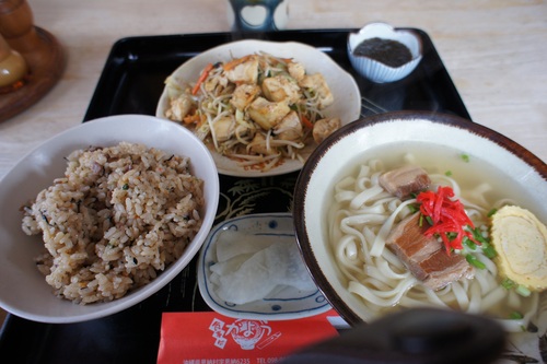 そば定食