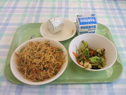 25年ぶりの学校給食
