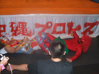 沖縄プロレス観戦