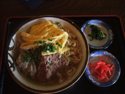沖縄そば《田そば》《山田水車屋》