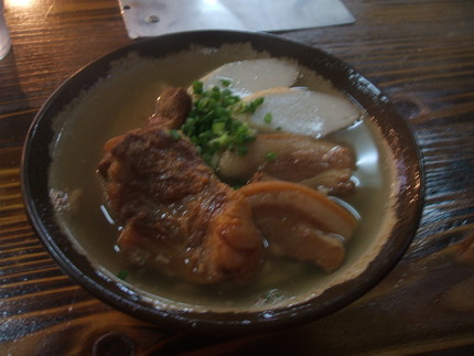 沖縄そば《花織そば》《ゆがふ食堂》
