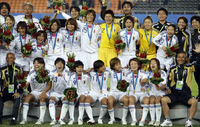 アジア大会　女子サッカー　FINALS　優勝！！ 2010/11/23 14:02:44
