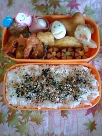 妹のお弁当！
