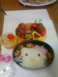 キティーちゃん弁当 2007/09/11 17:34:58