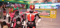 仮面ライダーもいっぱいいるね？(ToT)/~~~ 2011/10/05 11:47:06