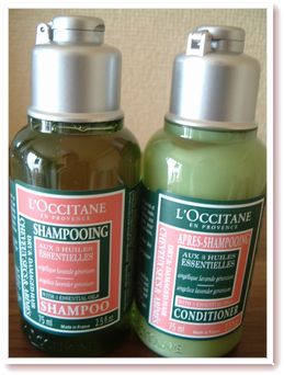 ロクシタンのヘアケア剤～スリーハーブス