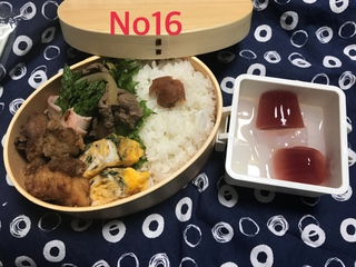 お弁当と長男
