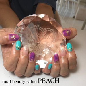 total beauty salon PEACH ネイル