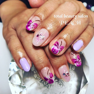 total beauty salon PEACH ネイル