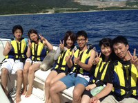 快晴の下parasailing 2013/07/16 19:42:55