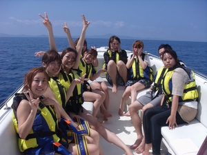 ちゅら海ﾊﾟﾗｾｰﾘﾝｸﾞ☆
