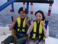 ちゅら海ﾊﾟﾗｾｰﾘﾝｸﾞ 2013/04/19 19:08:27