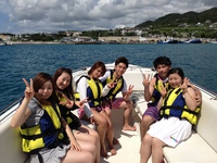 美ら海パラセール 2013/07/03 19:43:15