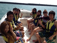 ちゅら海ﾊﾟﾗｾｰﾘﾝｸﾞ 2013/09/25 18:34:49