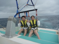 美ら海パラセーリング♪♪ 2013/11/01 19:07:18