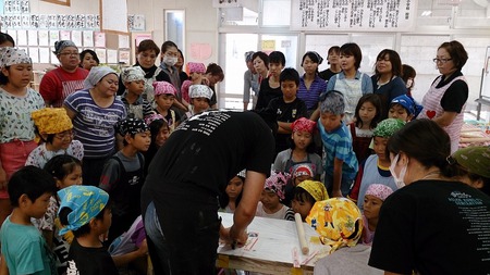 室川小学校手打ち教室