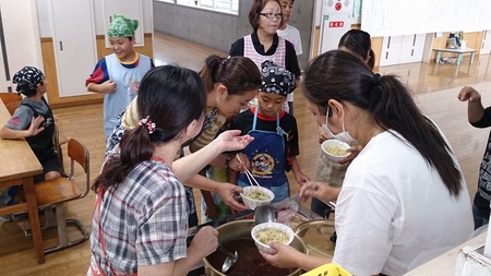 室川小学校手打ち教室