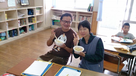 室川小学校手打ち教室
