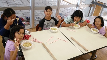 室川小学校手打ち教室