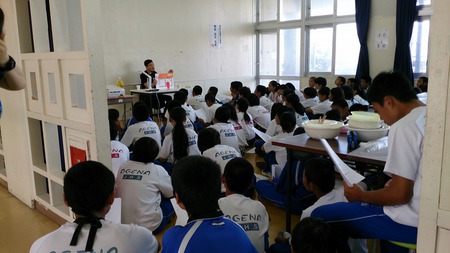 あげな中学校手打ち教室