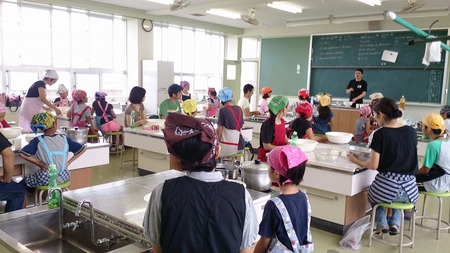 高嶺小学校手打ち教室